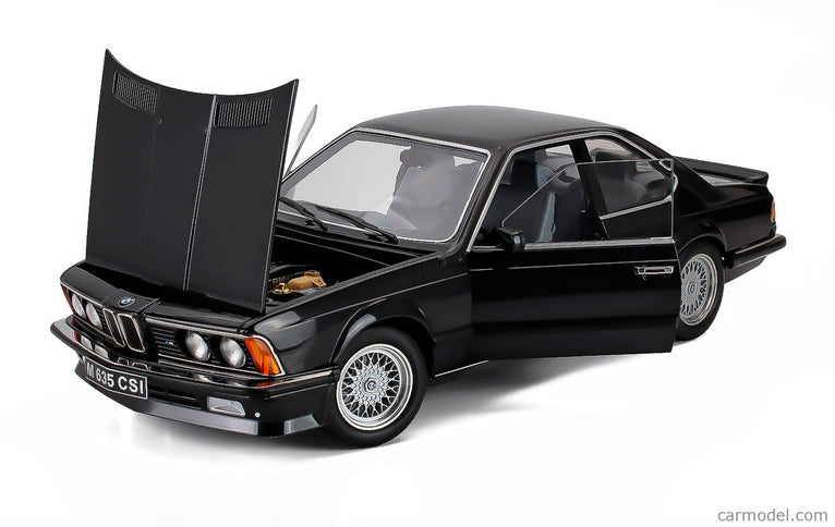 BMW 6-SERIES M635 Csi (E24) Coupe 1987 1:12 KK Scale čierna