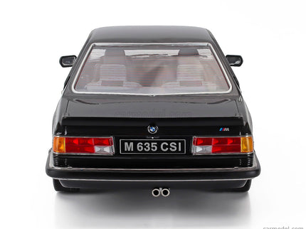 BMW 6-SERIES M635 Csi (E24) Coupe 1987 1:12 KK Scale čierna