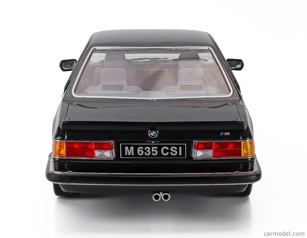 BMW 6-SERIES M635 Csi (E24) Coupe 1987 1:12 KK Scale čierna