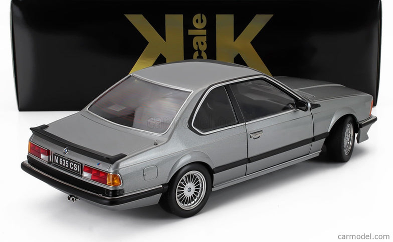 BMW 6-SERIES M635 Csi (E24) Coupe 1987 - Cerchi Alpina - Alpina Disky 1:12 KK Scale sivá metalická