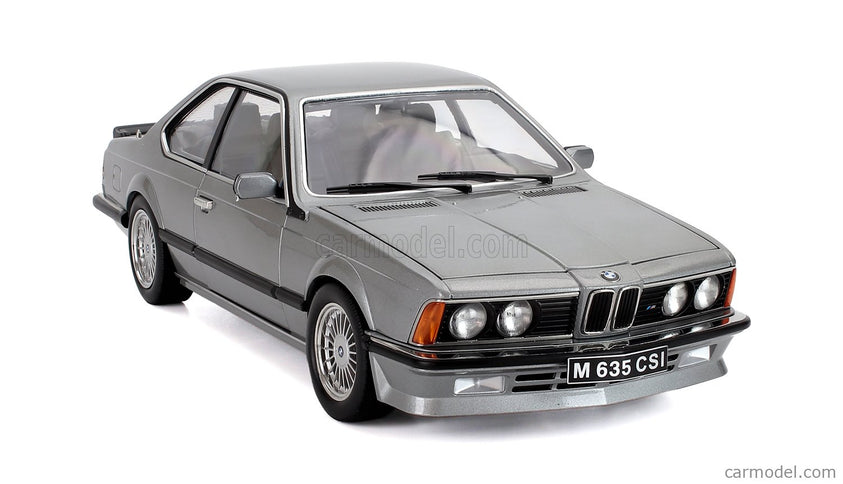 BMW 6-SERIES M635 Csi (E24) Coupe 1987 - Cerchi Alpina - Alpina Disky 1:12 KK Scale sivá metalická