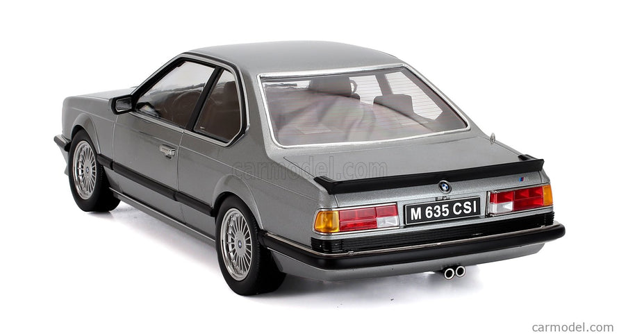 BMW 6-SERIES M635 Csi (E24) Coupe 1987 - Cerchi Alpina - Alpina Disky 1:12 KK Scale sivá metalická