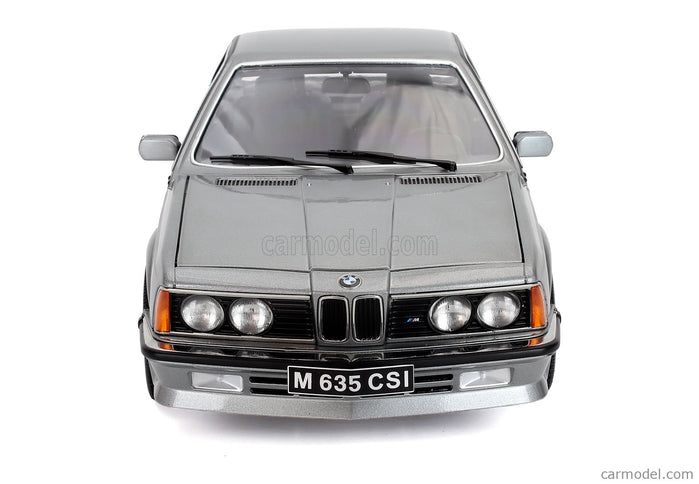 BMW 6-SERIES M635 Csi (E24) Coupe 1987 - Cerchi Alpina - Alpina Disky 1:12 KK Scale sivá metalická
