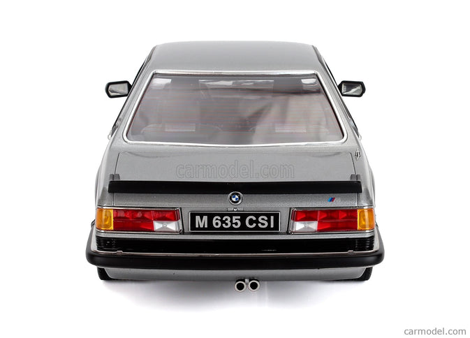 BMW 6-SERIES M635 Csi (E24) Coupe 1987 - Cerchi Alpina - Alpina Disky 1:12 KK Scale sivá metalická