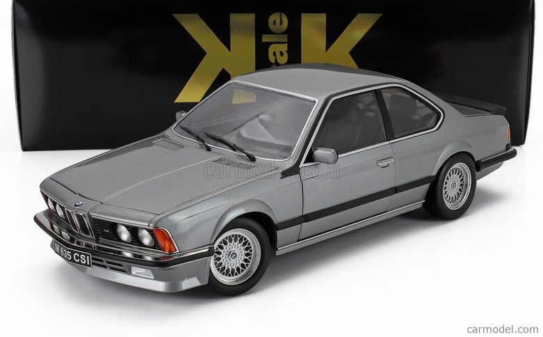 BMW 6-SERIES M635 Csi (E24) Coupe 1987 1:12 KK Scale sivá metalická