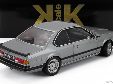 BMW 6-SERIES M635 Csi (E24) Coupe 1987 1:12 KK Scale sivá metalická
