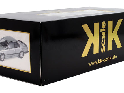 BMW 6-SERIES M635 Csi (E24) Coupe 1987 1:12 KK Scale sivá metalická