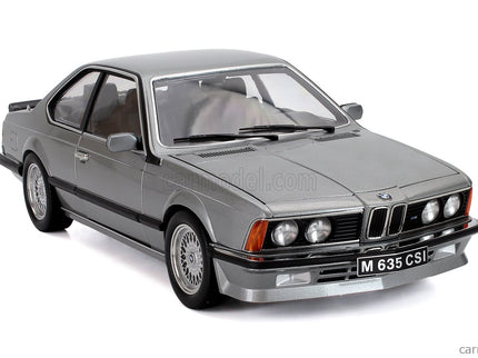 BMW 6-SERIES M635 Csi (E24) Coupe 1987 1:12 KK Scale sivá metalická