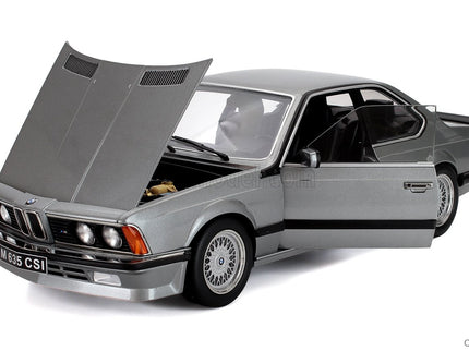 BMW 6-SERIES M635 Csi (E24) Coupe 1987 1:12 KK Scale sivá metalická