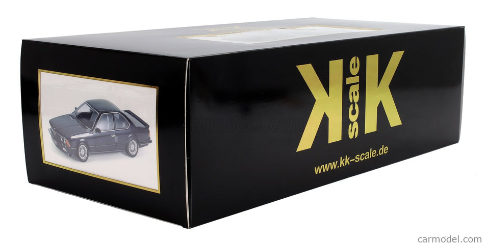 BMW 6-SERIES M635 Csi (E24) Coupe 1987 - Cerchi Alpina - Alpina Disky 1:12 KK Scale modrá metalická