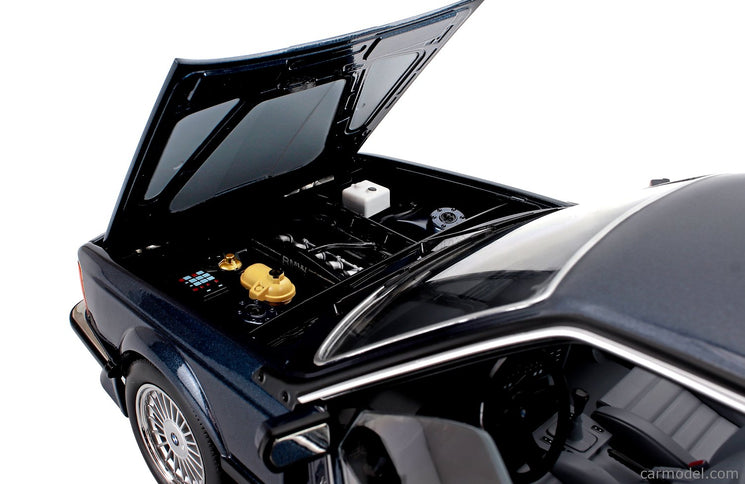BMW 6-SERIES M635 Csi (E24) Coupe 1987 - Cerchi Alpina - Alpina Disky 1:12 KK Scale modrá metalická