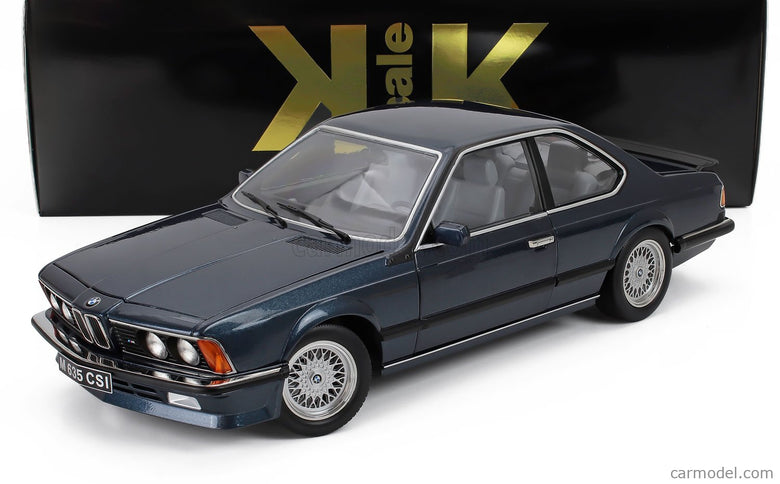 BMW 6-SERIES M635 Csi (E24) Coupe 1987 1:12 KK Scale modrá metalická