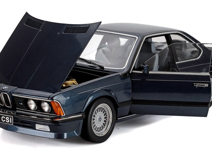 BMW 6-SERIES M635 Csi (E24) Coupe 1987 1:12 KK Scale modrá metalická