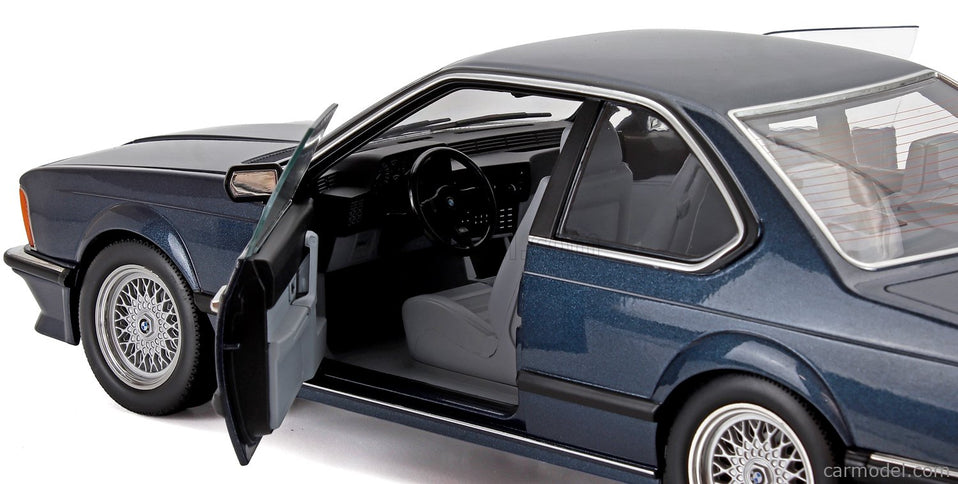 BMW 6-SERIES M635 Csi (E24) Coupe 1987 1:12 KK Scale modrá metalická