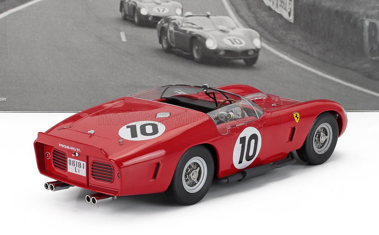FERRARI | 250 TR61 3.0L V12 TEAM SEFAC N 10 WINNER 24h LE MANS 1961 OLIVIER GENDEBIEN - PHIL HILL | RED