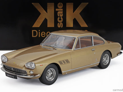 Ferrari 330GT 2+2 1964 1:18 KK Scale zlatá metalická