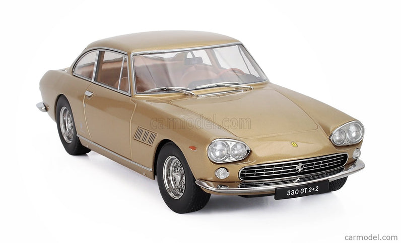Ferrari 330GT 2+2 1964 1:18 KK Scale zlatá metalická