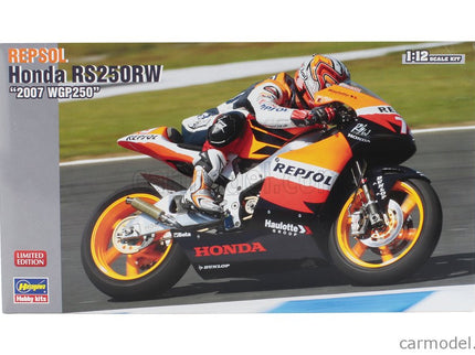 Honda RS250RW Team Repsol N°73 250cc Sezóna 2007 Shuhei Aoyama 1:12 Hasegawa /