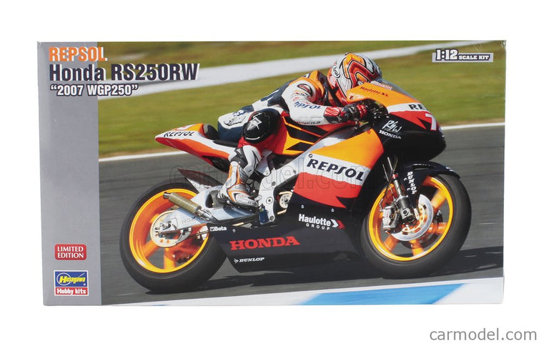 Honda RS250RW Team Repsol N°73 250cc Sezóna 2007 Shuhei Aoyama 1:12 Hasegawa /