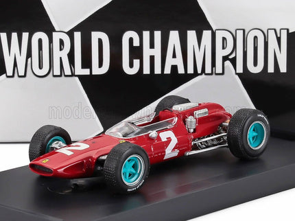 FERRARI | F1  158 N 2 WORLD CHAMPION WINNER ITALY GP 1964 JOHN SURTEES 1964 | RED