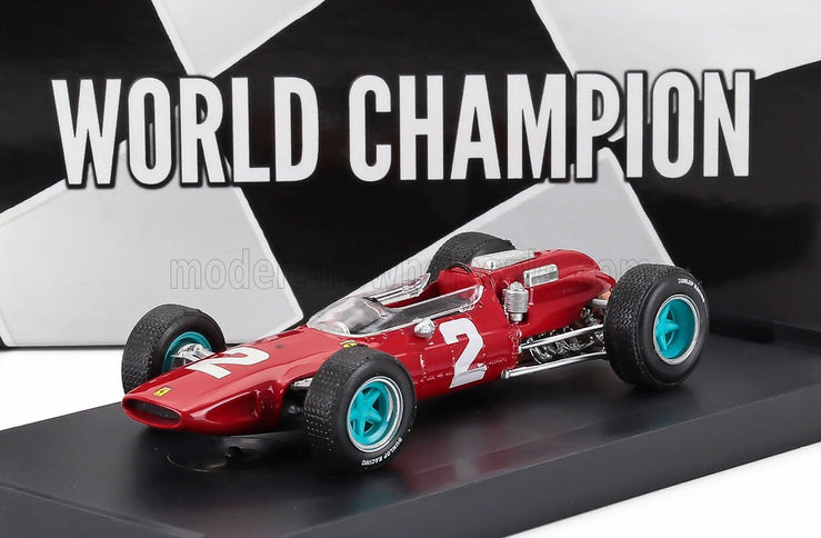 FERRARI | F1  158 N 2 WORLD CHAMPION WINNER ITALY GP 1964 JOHN SURTEES 1964 | RED
