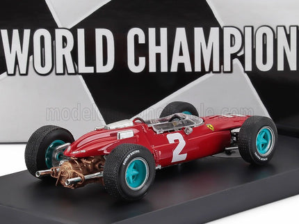 FERRARI | F1  158 N 2 WORLD CHAMPION WINNER ITALY GP 1964 JOHN SURTEES 1964 | RED