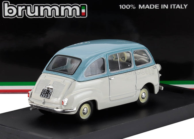 FIAT | 600 MULTIPLA STRADALE 1-SERIES 1956 | LIGHT BLUE WHITE