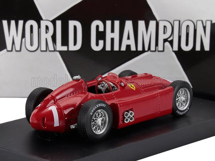 FERRARI | F1  LANCIA D50 N 1 WORLD CHAMPION WINNER BRITISH GP 1956 JUAN MANUEL FANGIO | RED