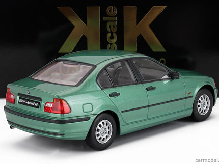 BMW 3-SERIES (E46) 1999 1:18 KK Scale svetlozelená