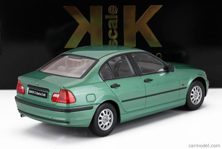 BMW 3-SERIES (E46) 1999 1:18 KK Scale svetlozelená