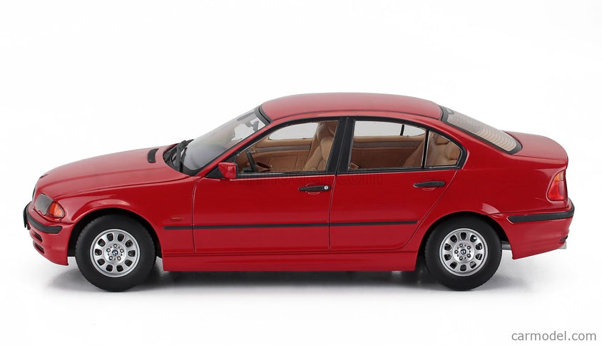 BMW 3-SERIES (E46) 1999 1:18 KK Scale červená