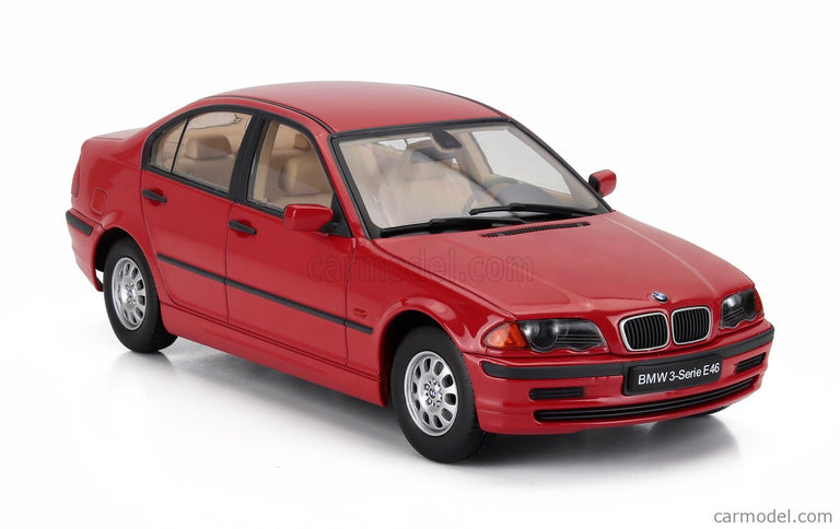 BMW 3-SERIES (E46) 1999 1:18 KK Scale červená