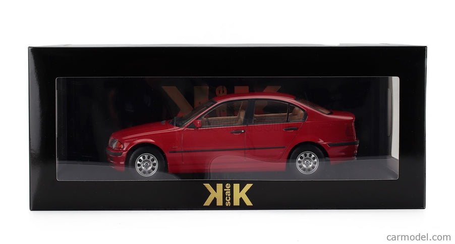 BMW 3-SERIES (E46) 1999 1:18 KK Scale červená