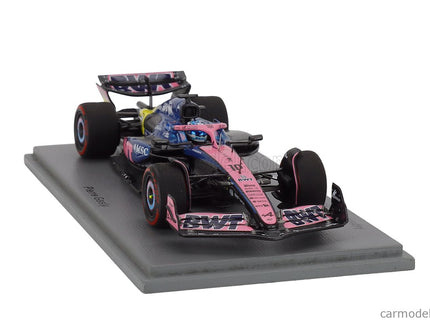 Alpine F1 A525 Team Bwt Alpine N°10 USA GP 2025 Pierre Gasly 1:43 Spark Model čierna modrá ružová