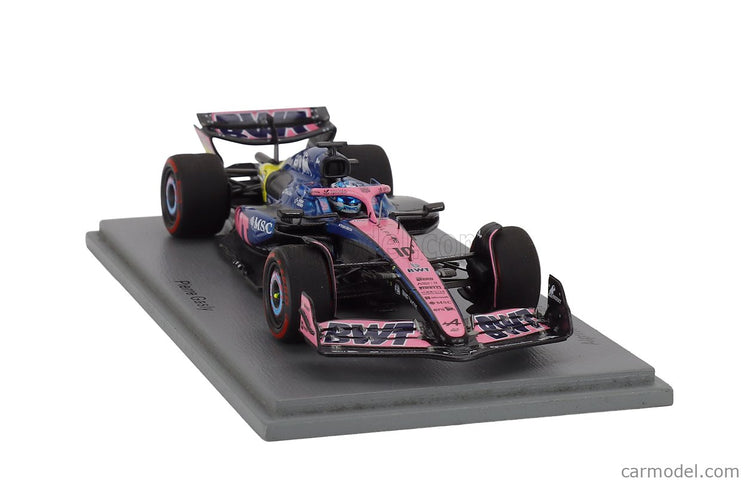 Alpine F1 A525 Team Bwt Alpine N°10 USA GP 2025 Pierre Gasly 1:43 Spark Model čierna modrá ružová