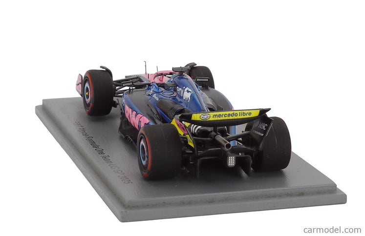 Alpine F1 A525 Team Bwt Alpine N°10 USA GP 2025 Pierre Gasly 1:43 Spark Model čierna modrá ružová