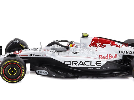 Red Bull F1 RB21 Team Oracle Red Bull Racing N°22 Japan GP 2025 Yuki Tsunoda 1:18 Bburago biela červená