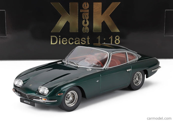 Lamborghini 400 GT 2+2 1965 1:18 KK Scale tmavozelená