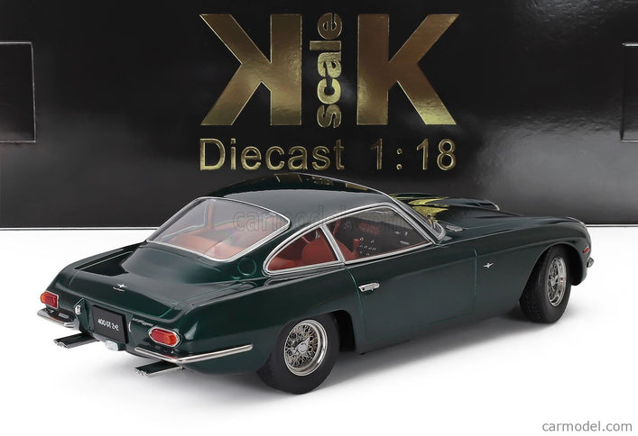 Lamborghini 400 GT 2+2 1965 1:18 KK Scale tmavozelená