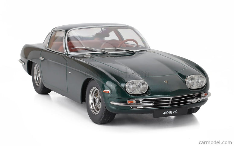 Lamborghini 400 GT 2+2 1965 1:18 KK Scale tmavozelená