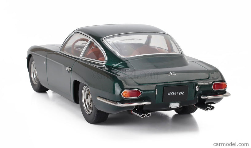 Lamborghini 400 GT 2+2 1965 1:18 KK Scale tmavozelená