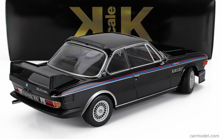 BMW 3.0 Csl E9 Coupe 1973 1:12 KK Scale čierna