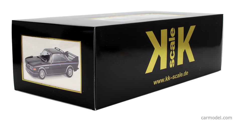BMW 3.0 Csl E9 Coupe 1973 1:12 KK Scale čierna