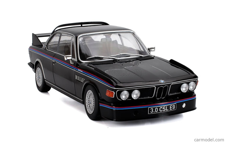 BMW 3.0 Csl E9 Coupe 1973 1:12 KK Scale čierna