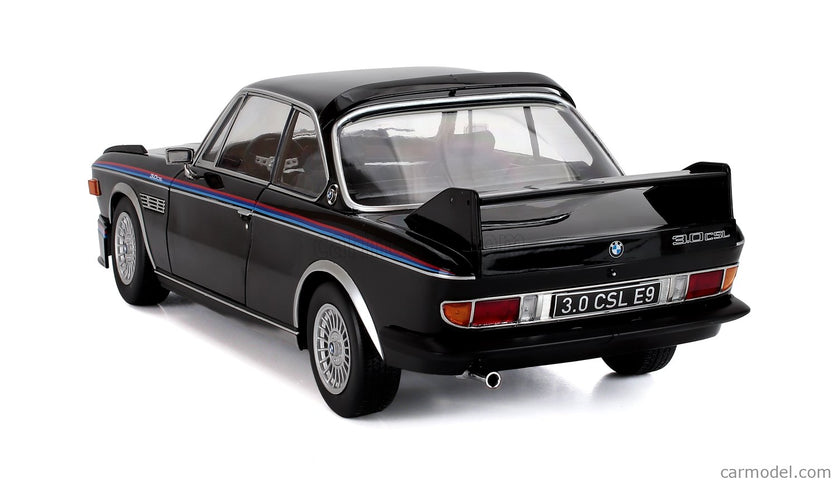 BMW 3.0 Csl E9 Coupe 1973 1:12 KK Scale čierna