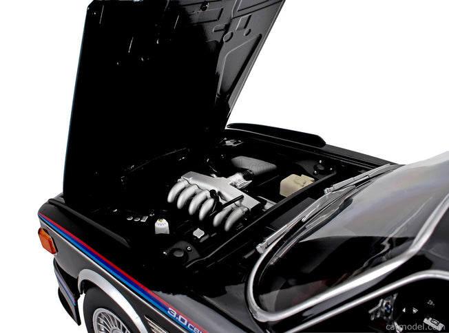 BMW 3.0 Csl E9 Coupe 1973 1:12 KK Scale čierna