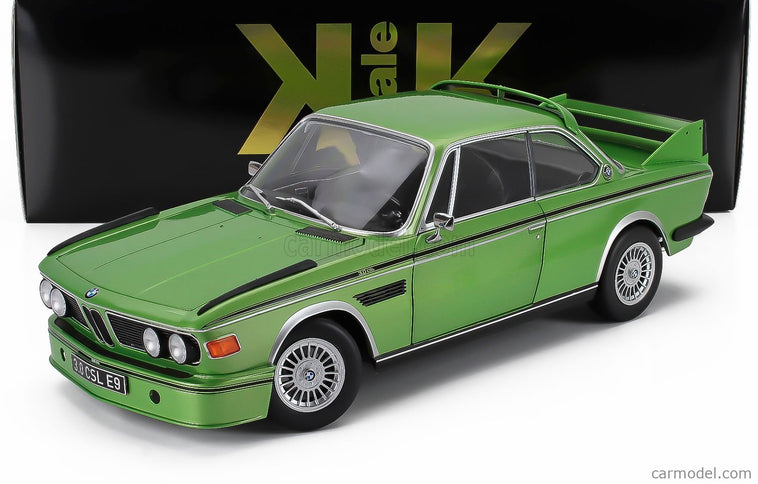 BMW 3.0 Csl E9 Coupe 1973 1:12 KK Scale zelená metalická