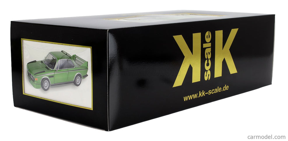 BMW 3.0 Csl E9 Coupe 1973 1:12 KK Scale zelená metalická
