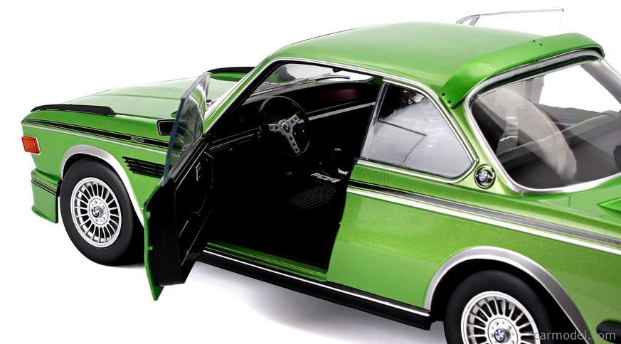 BMW 3.0 Csl E9 Coupe 1973 1:12 KK Scale zelená metalická