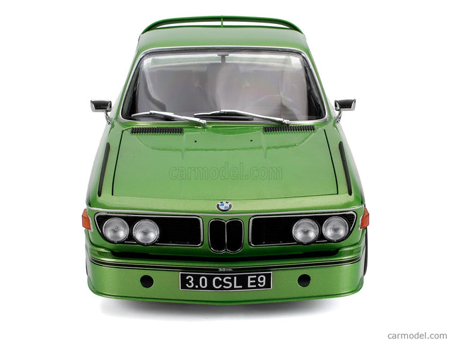 BMW 3.0 Csl E9 Coupe 1973 1:12 KK Scale zelená metalická